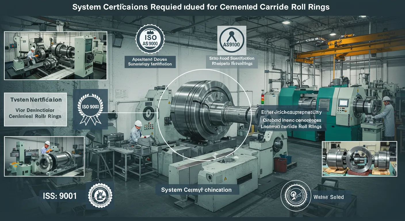 was sind die systemzertifizierungen für zementierte carbid -rollringe erforderlich?